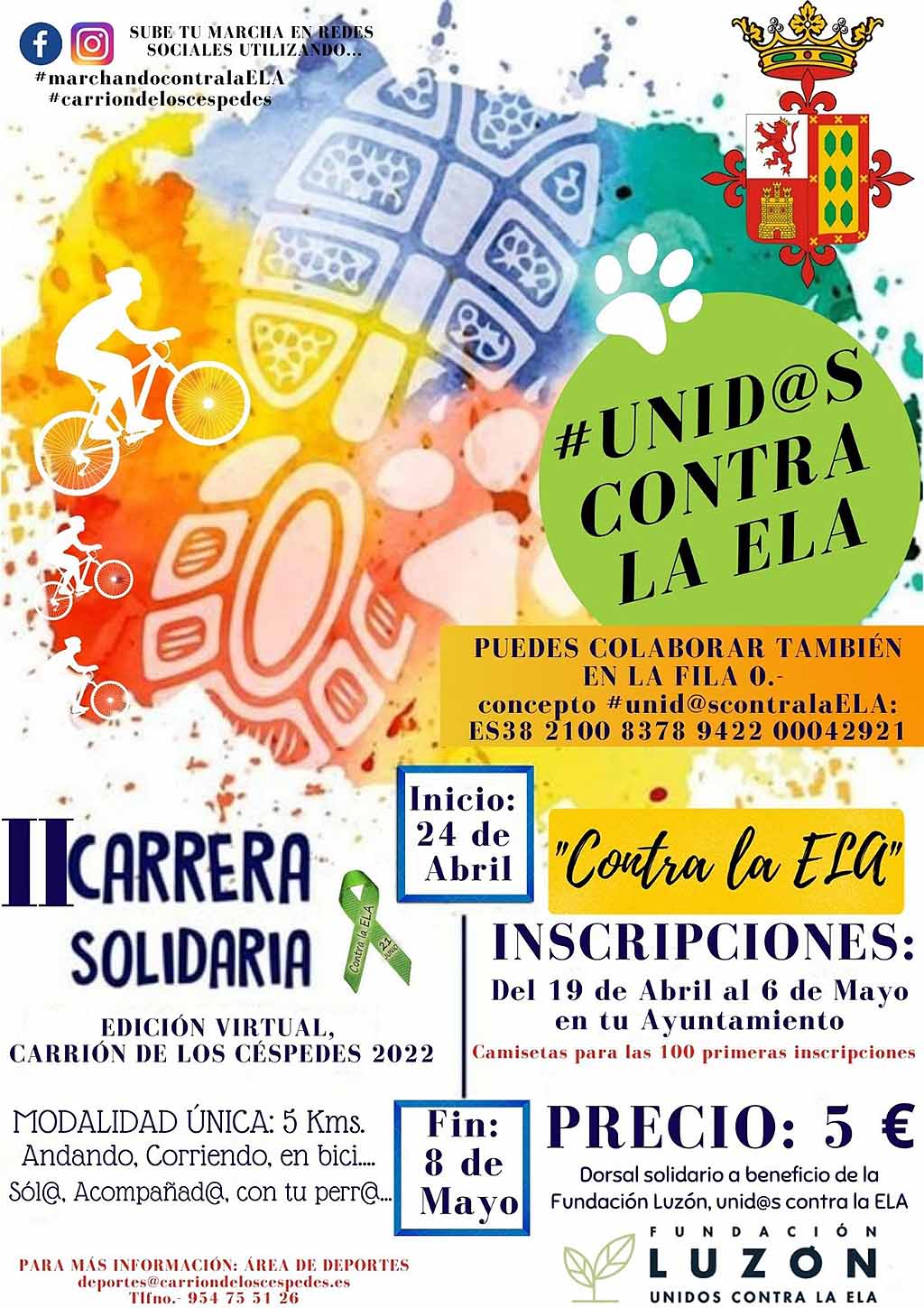 Carrión de los Céspedes Carrión organiza la II Marcha Solidaria por