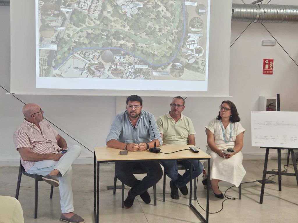 Guillena presenta el proyecto de mejora del Parque Forestal de Torre de la Reina con una inversión cercana a los 500.000 euros