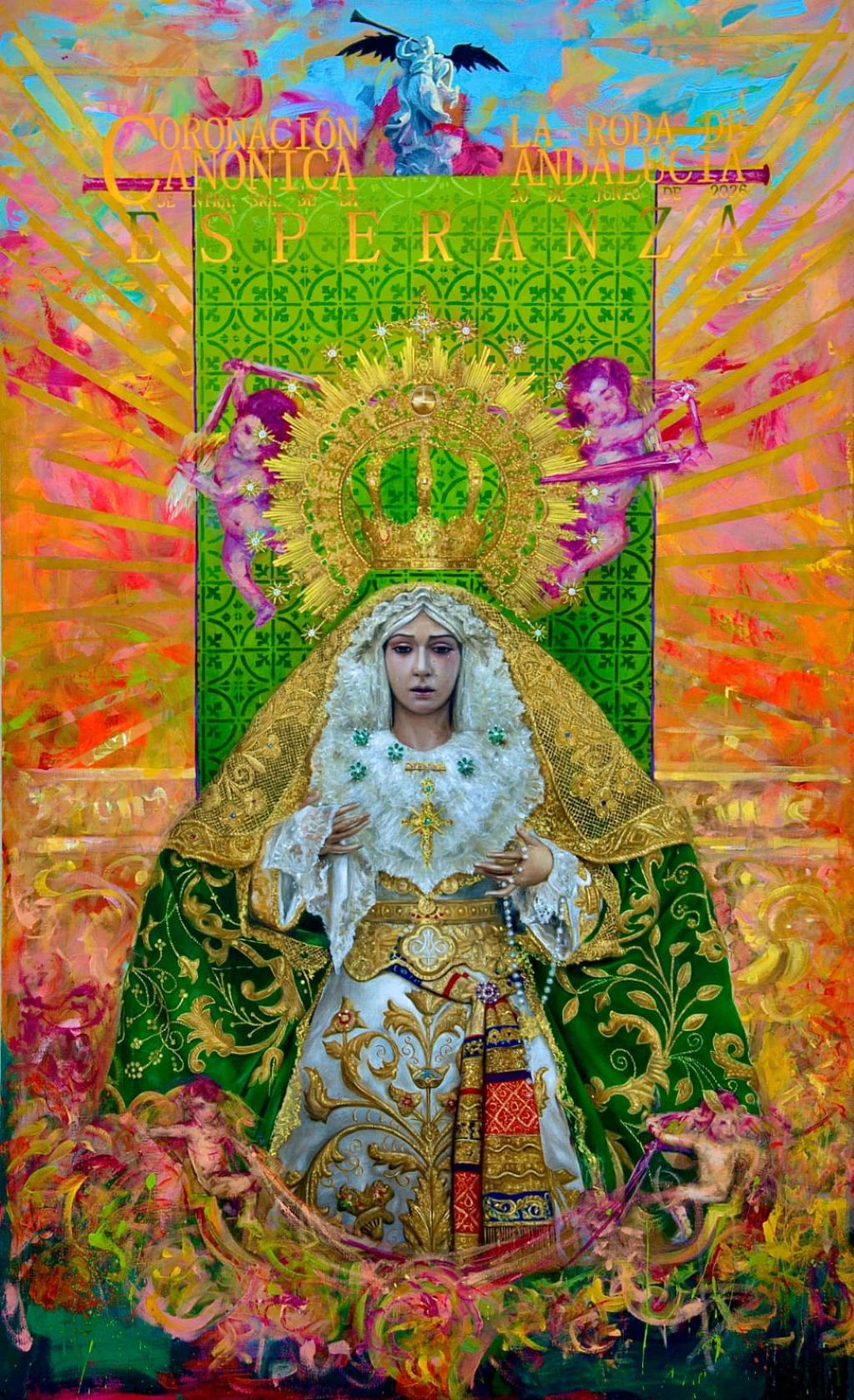La Roda de Andalucía se prepara para vivir la Coronación Canónica de su Virgen de la Esperanza