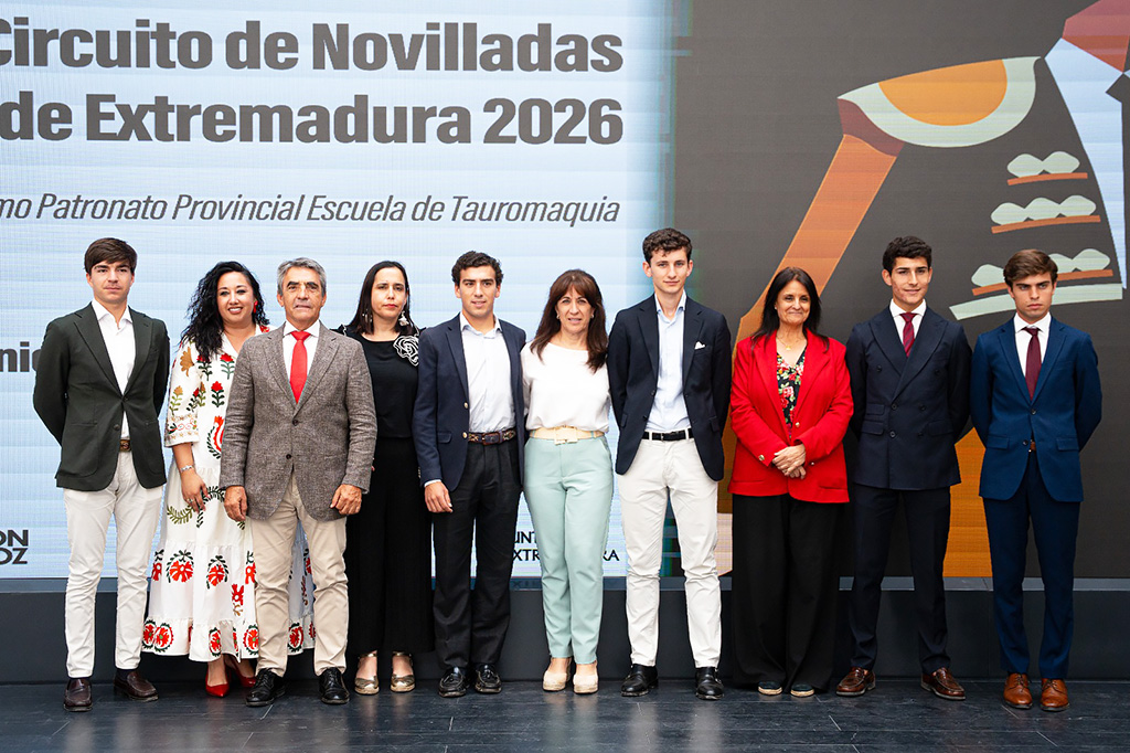 Presentados los carteles del Circuito de Extremadura 2026 con el debut con picadores del sevillano Pepe Martínez