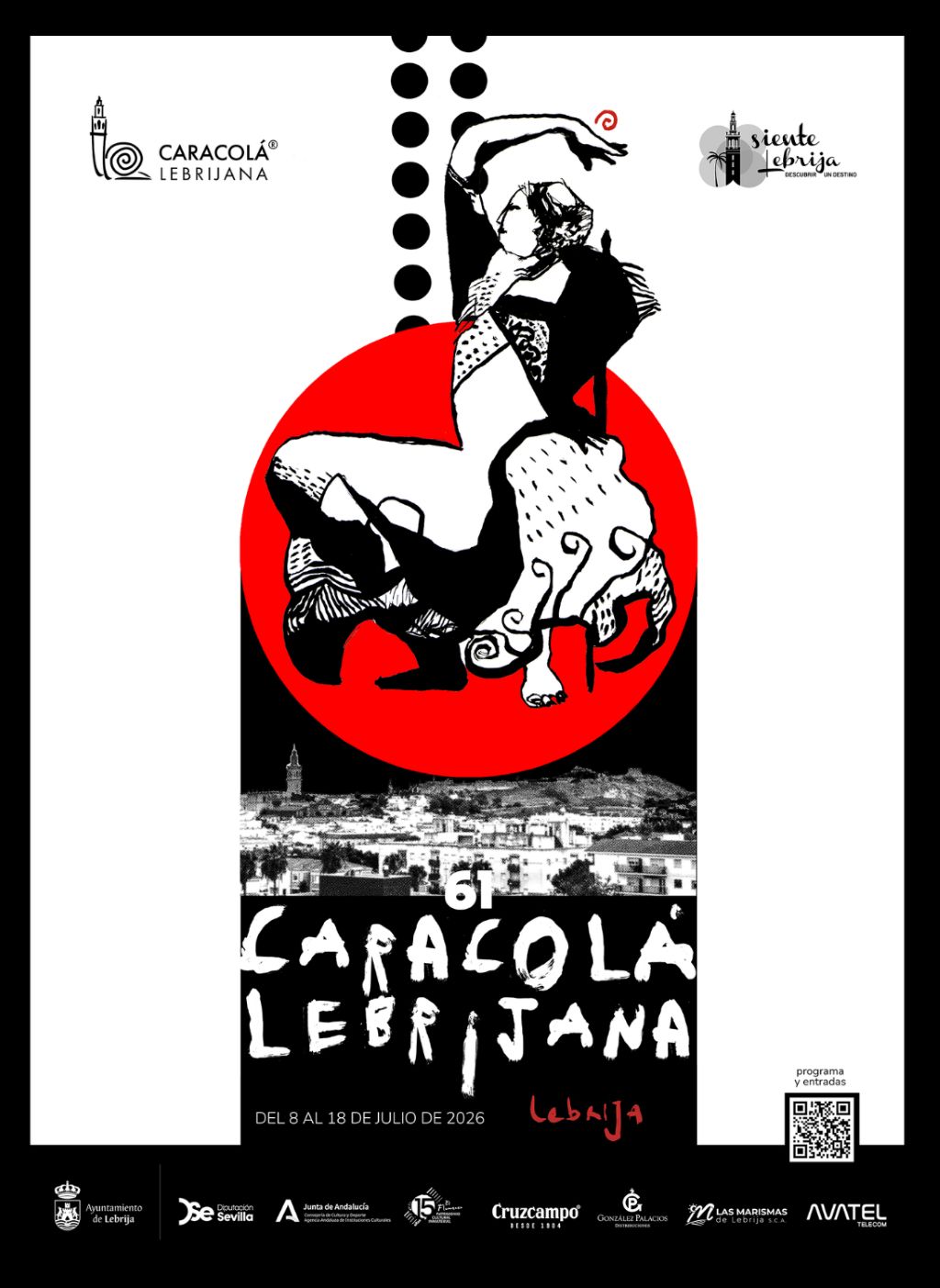  Programación de la Caracolá Lebrijana 2026