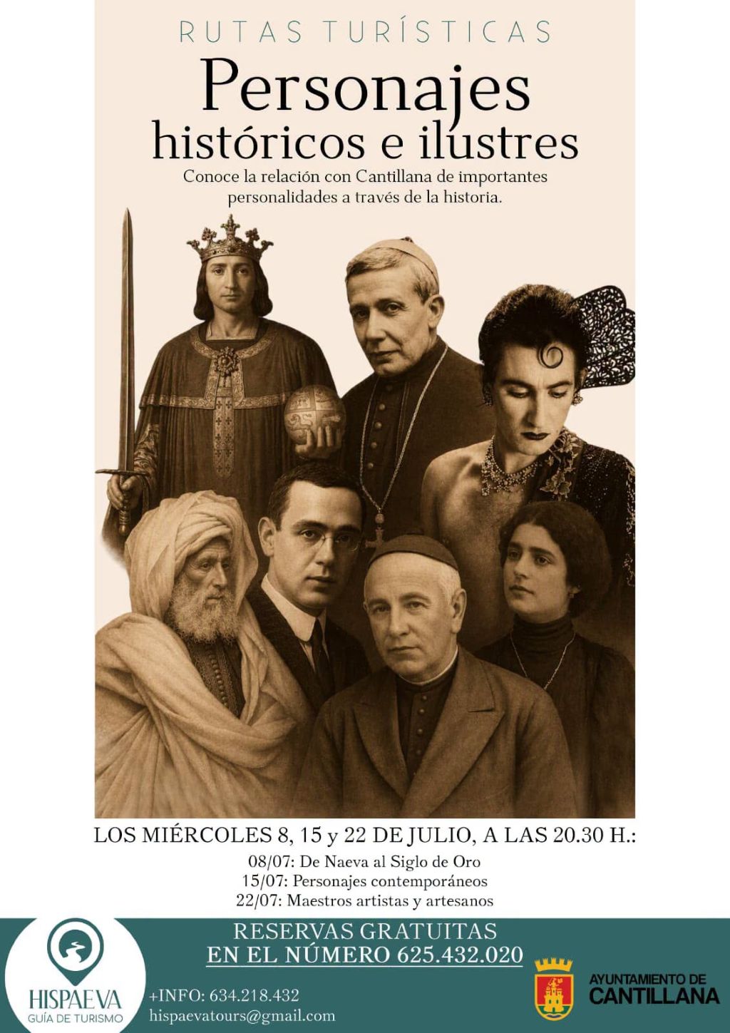 Cantillana propone tres rutas nocturnas para descubrir la historia y los personajes ilustres del municipio