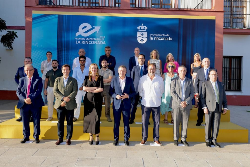 La Rinconada reconoce el esfuerzo de sus empresarios y autónomos en la VI edición de sus Premios Empresariales