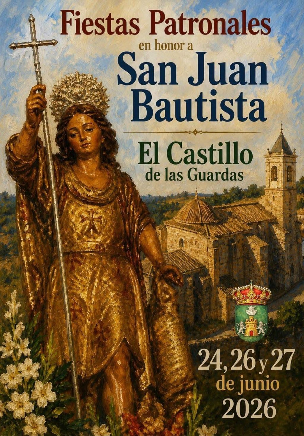 El Castillo de las Guardas se prepara para el Torneo de Fútbol 7 y las Fiestas Patronales de San Juan Bautista