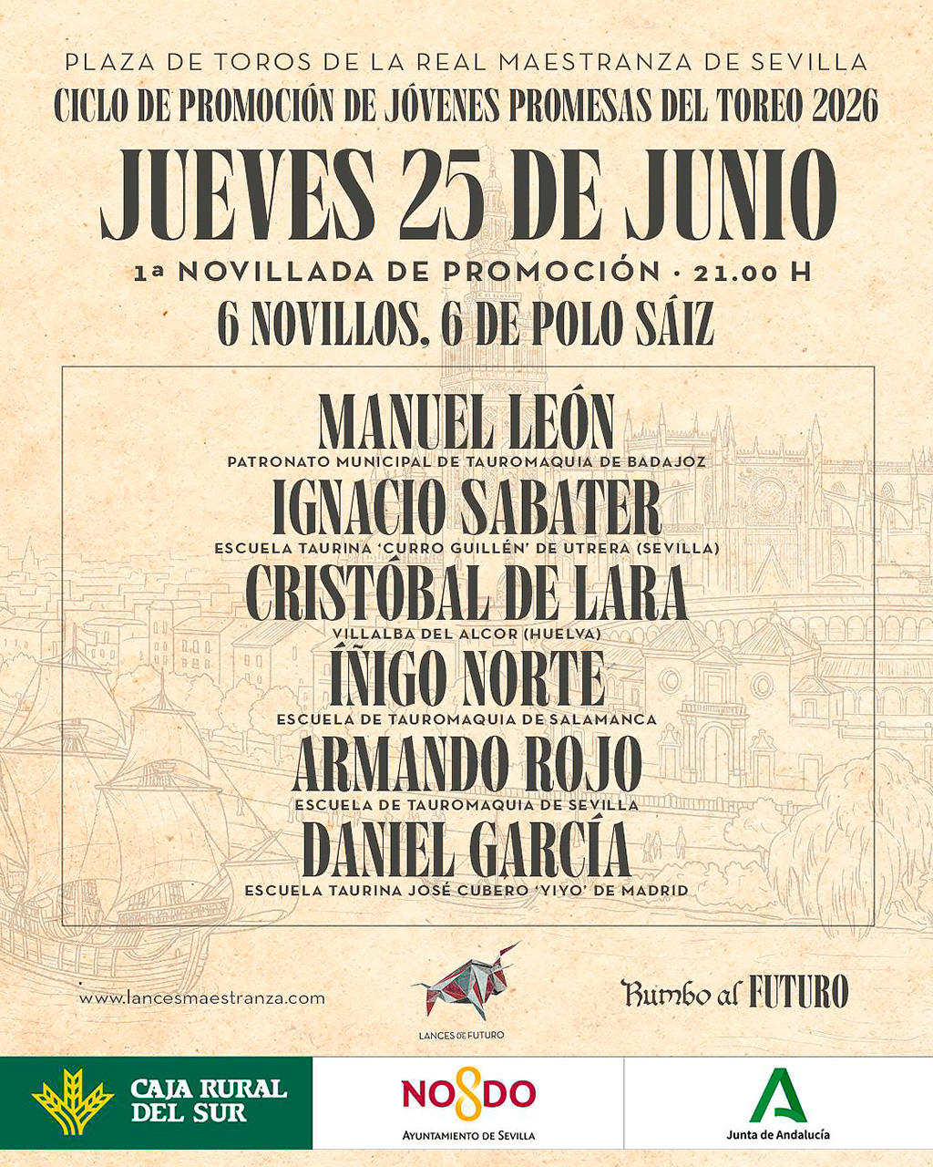 Previa con todos los detalles del inicio, esta tarde, de las novilladas de promoción en la Maestranza