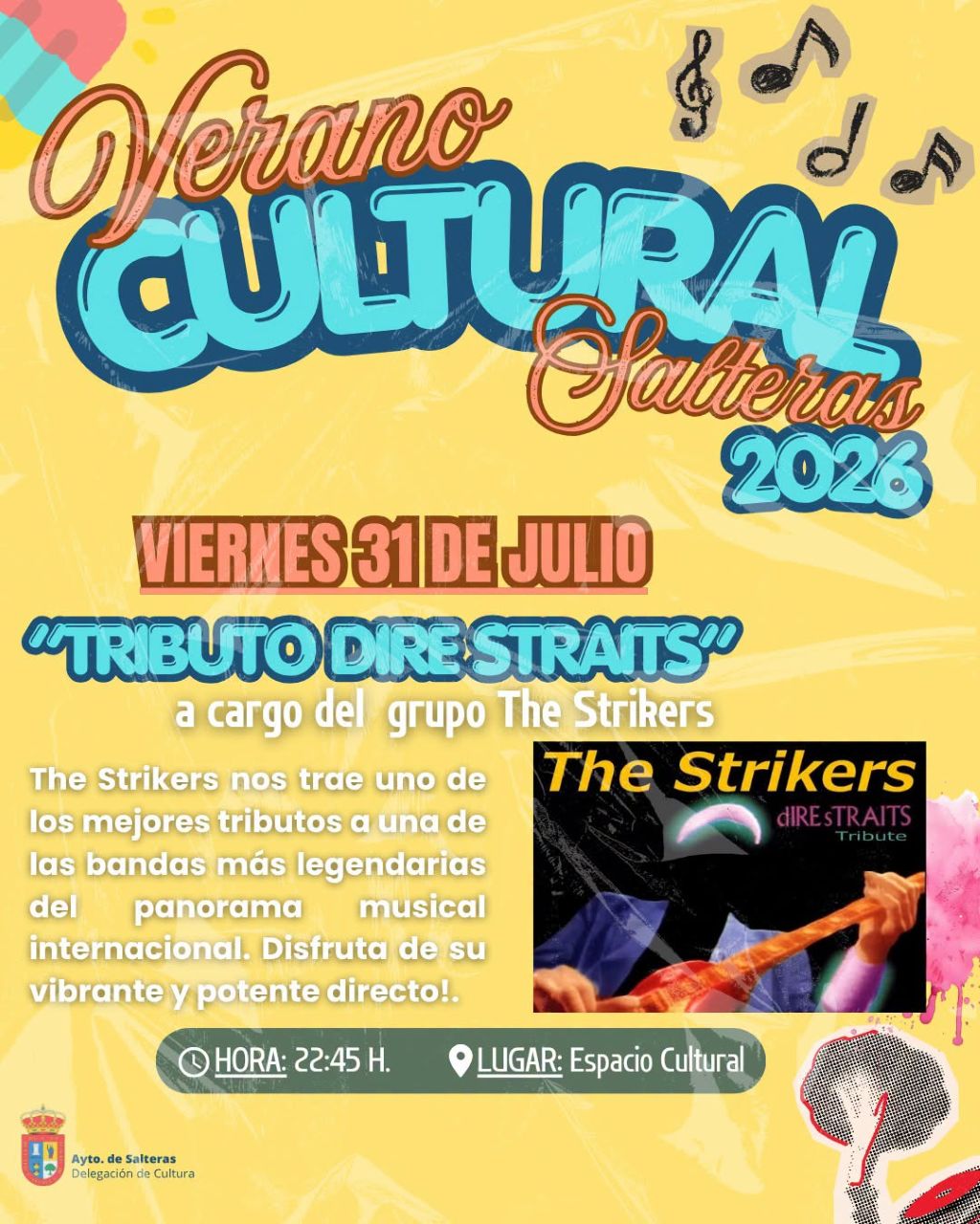 Salteras revive la magia de Dire Straits con The Strikers