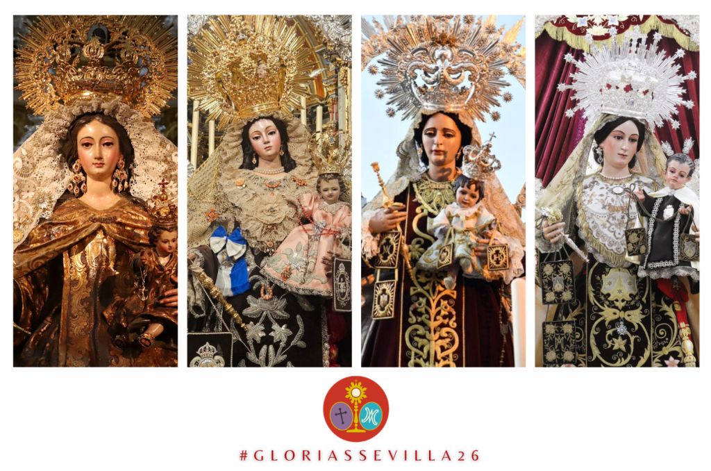 Sevilla vive una intensa semana de celebraciones en honor a la Virgen del Carmen con procesiones por tierra y río