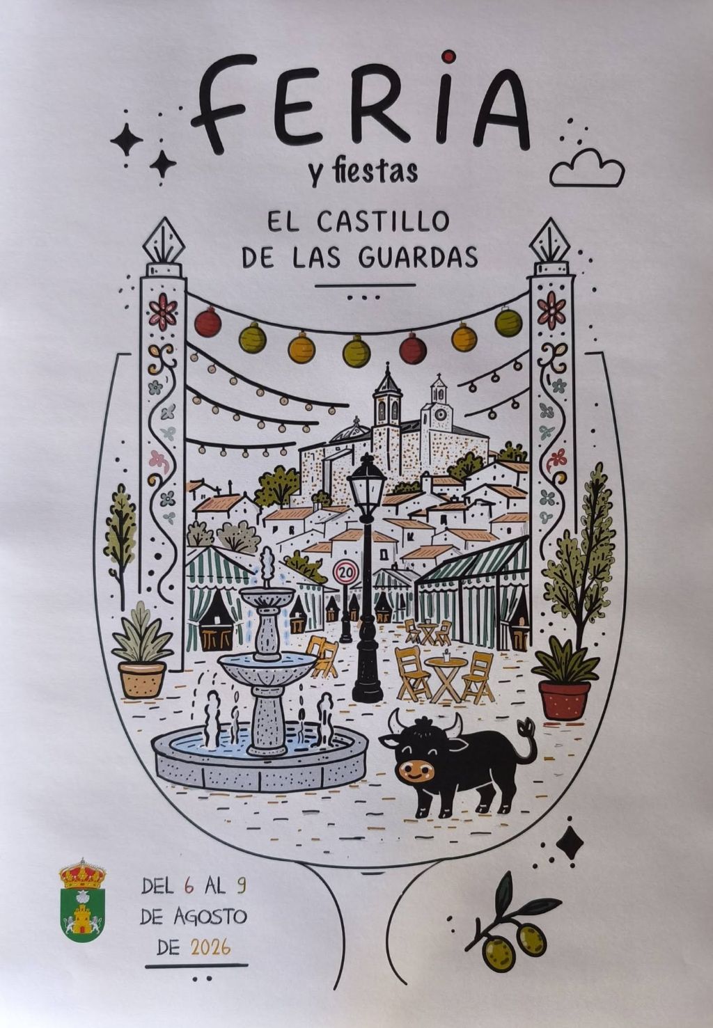 El Castillo de las Guardas presenta las primeras actuaciones de su Feria y Fiestas 2026