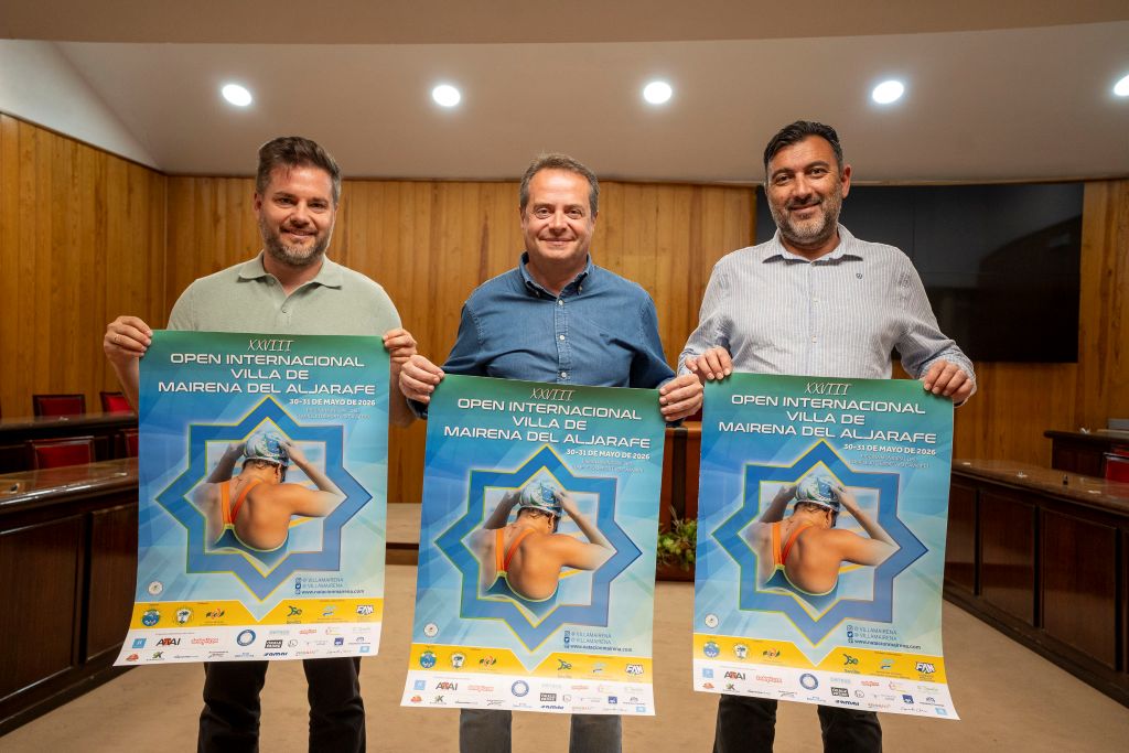 Mairena del Aljarafe se prepara para acoger el XXVIII Open Internacional Villa de Mairena con 527 nadadores y 49 clubes participantes