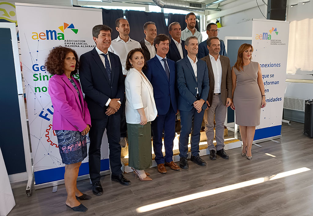 AEMA, CES y Ayuntamiento de Mairena se prestan a la colaboración conjunta para trabajar por el sector empresarial