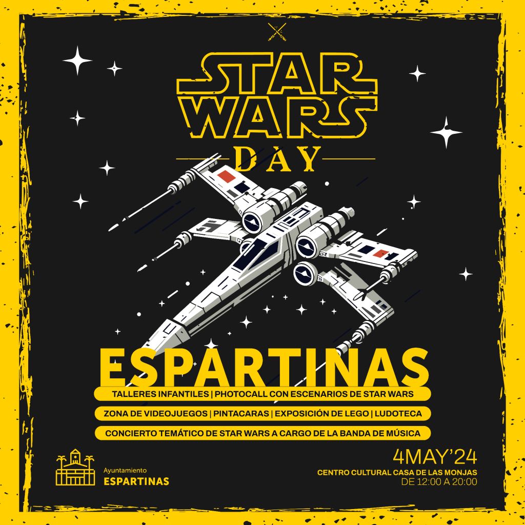 Los fans de La Guerra de las Galaxias disfrutarán en Espartinas del 'Star Wars Day'