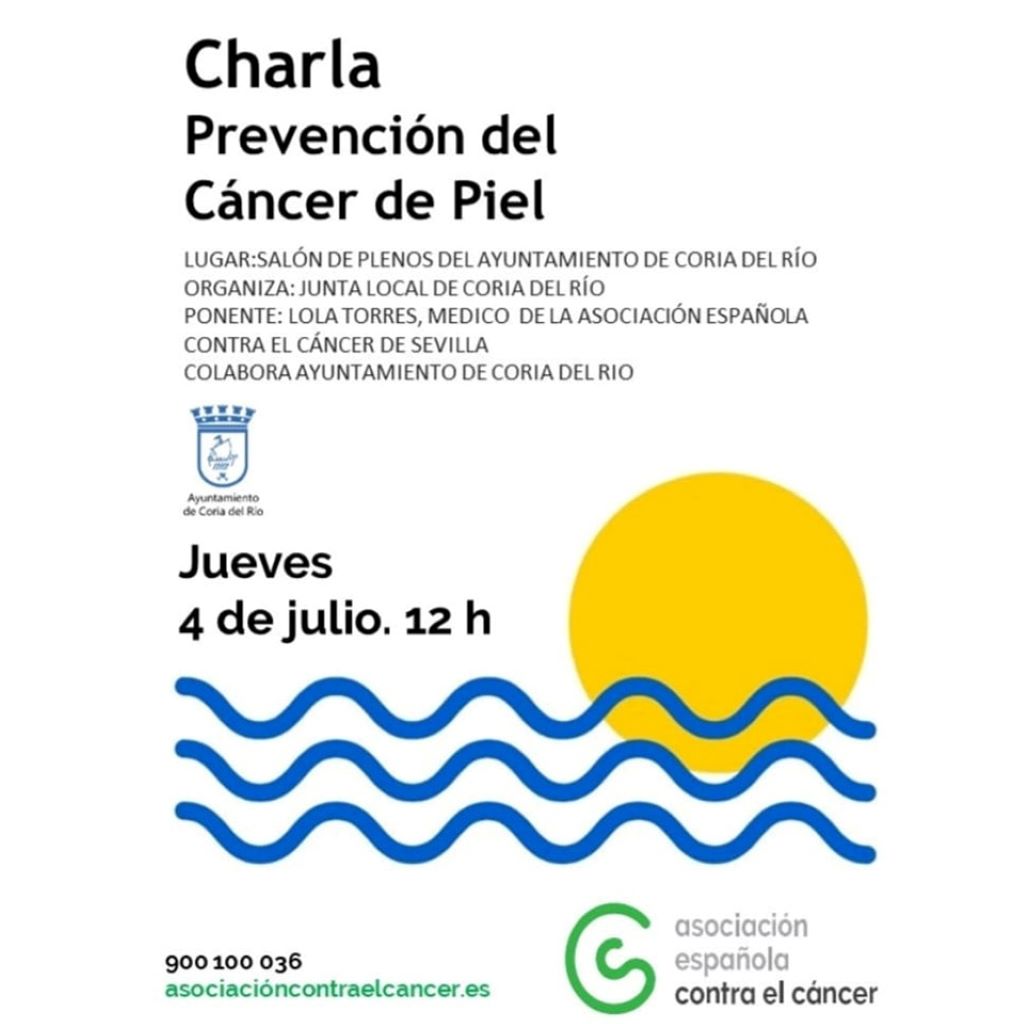 La Asociación Española Contra el Cáncer de Sevilla ofrece una charla sobre el cáncer de piel en Coria