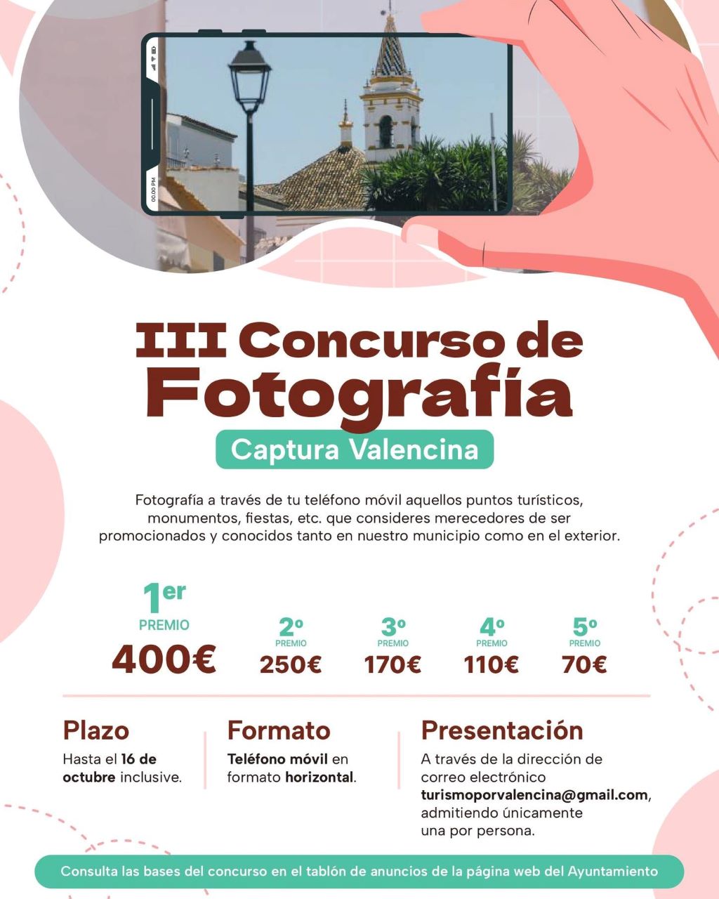 Continúa abierto el plazo para participar en el III Concurso de Fotografía 'Captura Valencina'