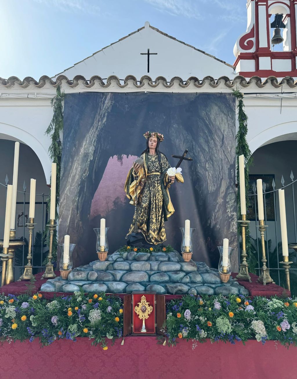 La Función Solemne pone fin a los cultos en honor a Santa Rosalía en Gines