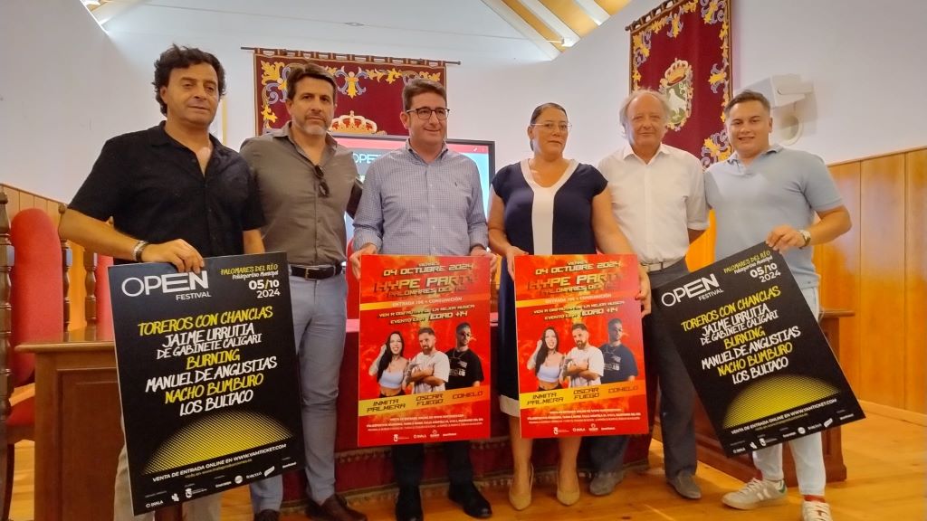 El Ayuntamiento de Palomares presenta el Open Festival y la Hype Party