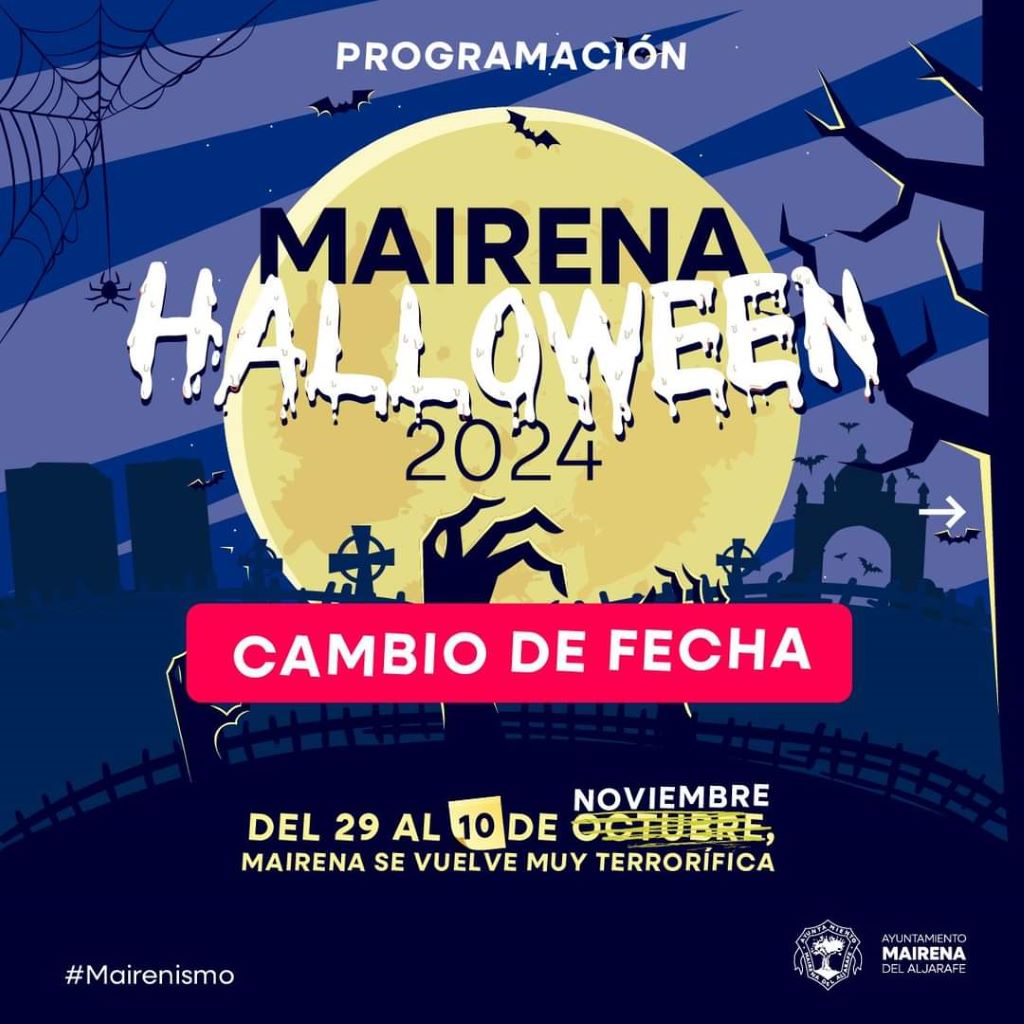 Mairena del Aljarafe aplaza las celebraciones de Halloween