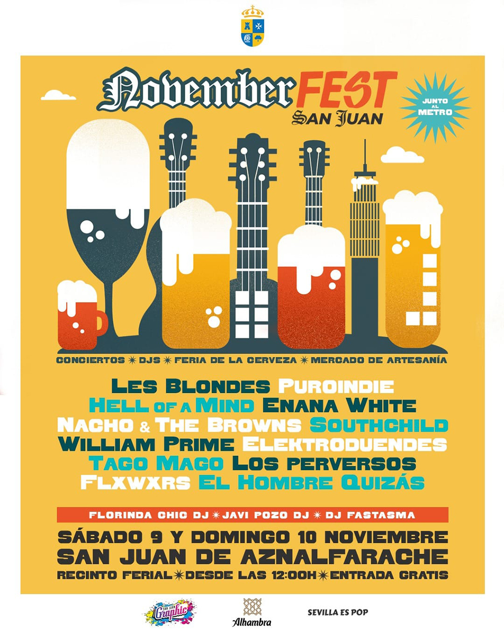 Música, artesanía y cervezas llegan a San Juan en el Novemberfest