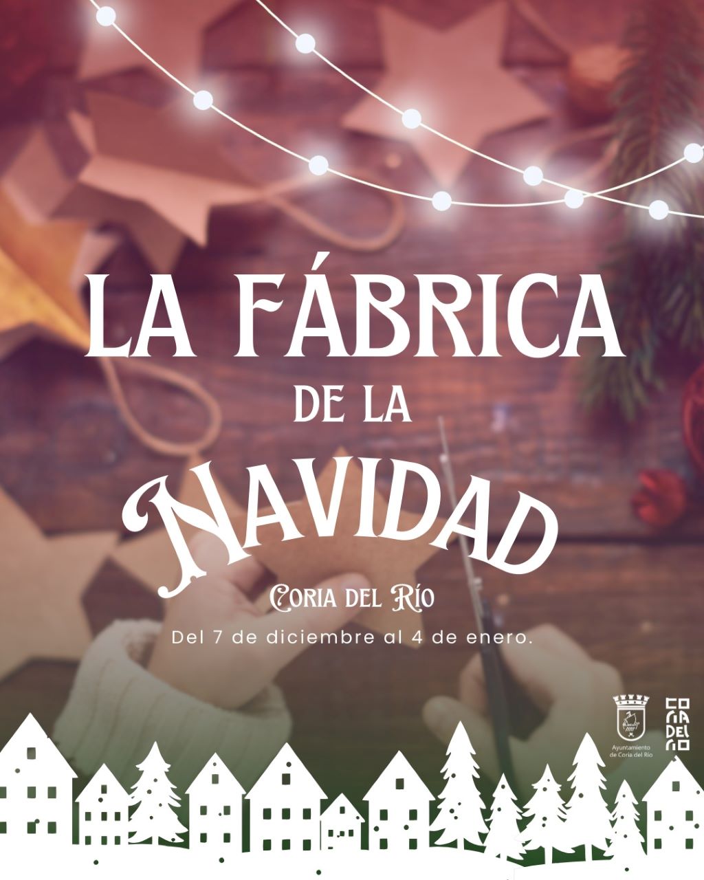 La Fábrica de la Navidad ya está en marcha en Coria del Río