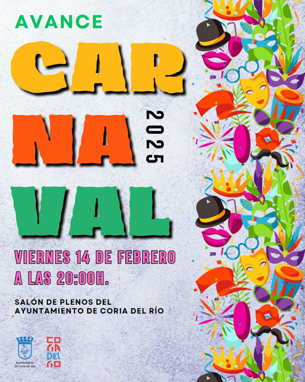 Coria del Río comienza a preparar su Carnaval 2025