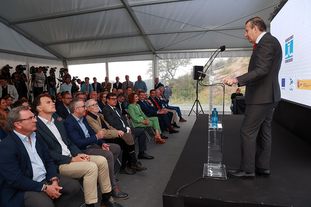 Inaugurado el túnel de cabecera del Consorcio de Aguas del Huesna tras una inversión de 52 M€