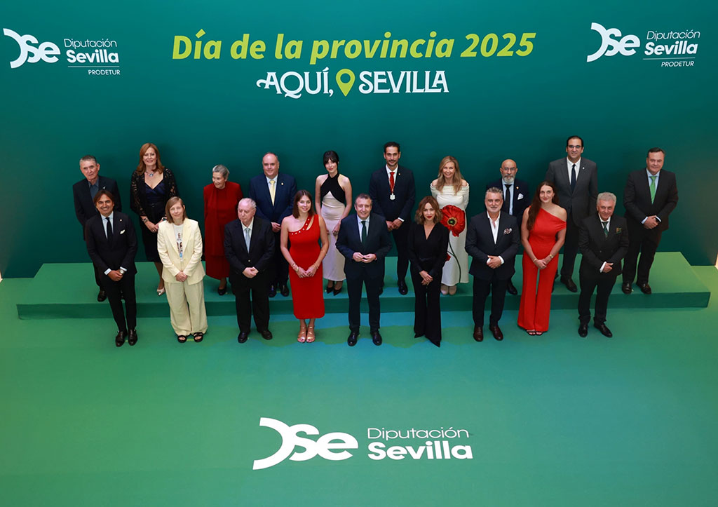 El Día de la Provincia pone en valor la marca Sevilla a través de unos premiados que “reúnen talento, capacidad y esfuerzo”
